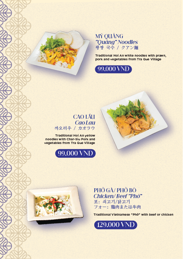 Little Faifo menu — Traditional Foods, page 3