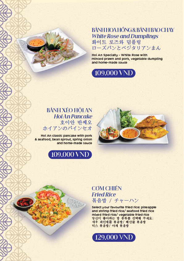 Little Faifo menu — Traditional Foods, page 4