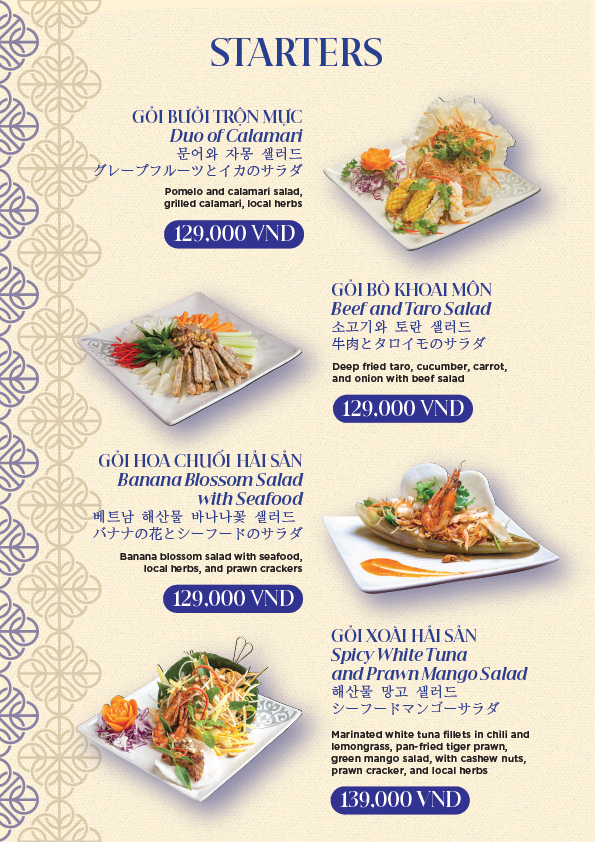 Little Faifo menu — Traditional Foods, page 7