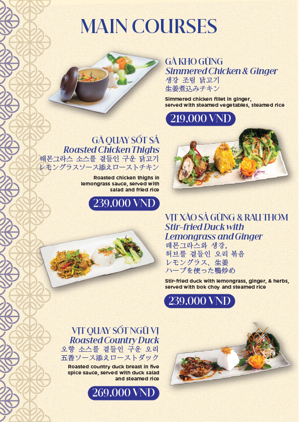 Little Faifo menu — Traditional Foods, page 8