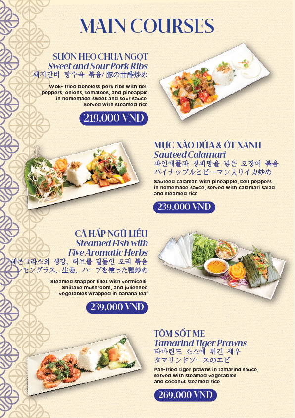 Little Faifo menu — Traditional Foods, page 10