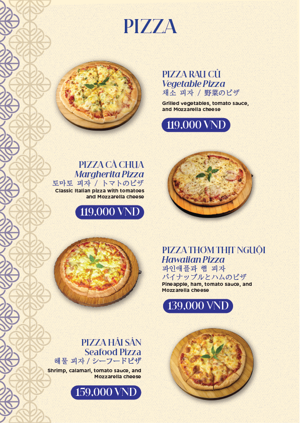 Little Faifo menu — Western Foods, page 16