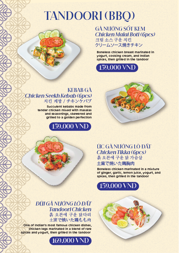 Little Faifo menu — Indian Foods, page 19