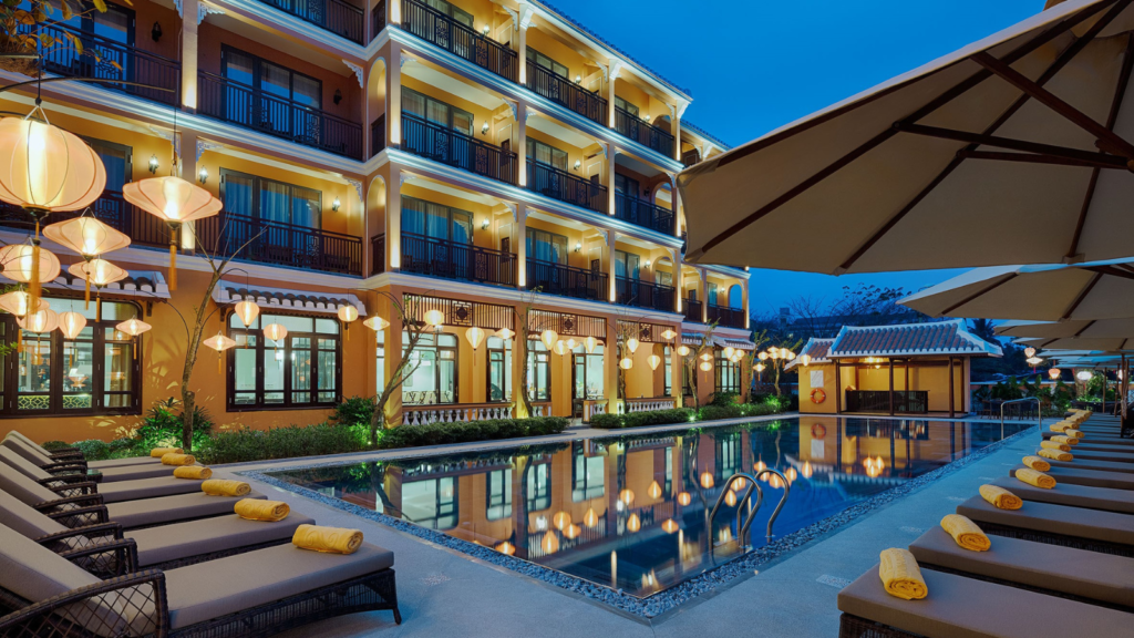 Swimming pool at Allegro Hoi An