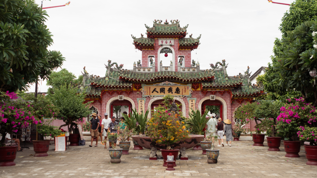 Tam Quan Gate at Fujian Assembly Hall in Hoi An