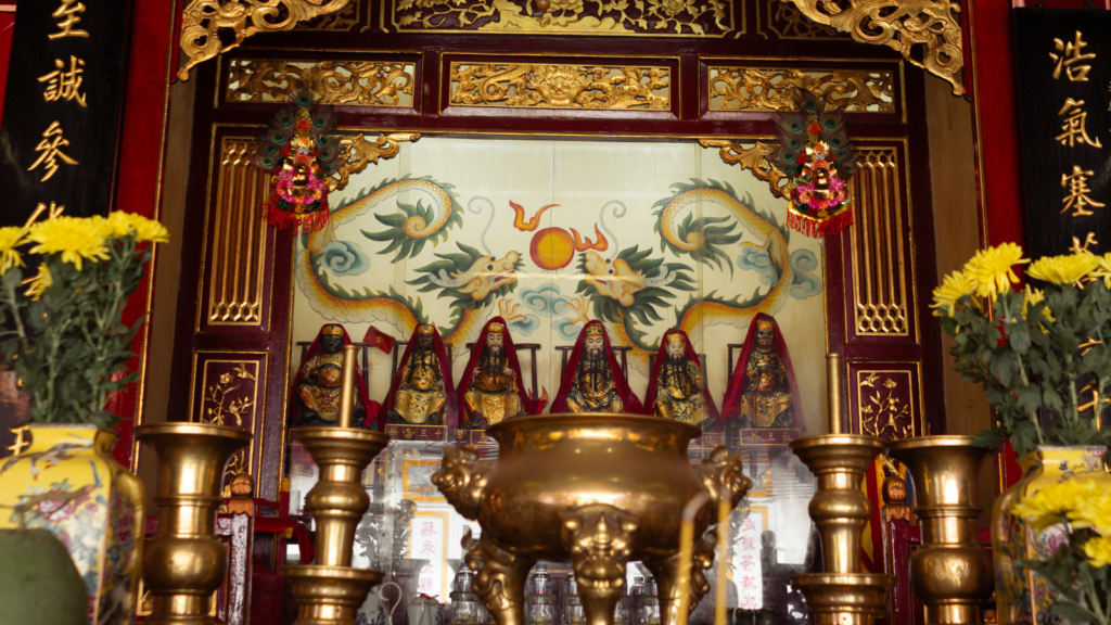 Six Fujian Generals at Fujian Assembly Hall in Hoi An