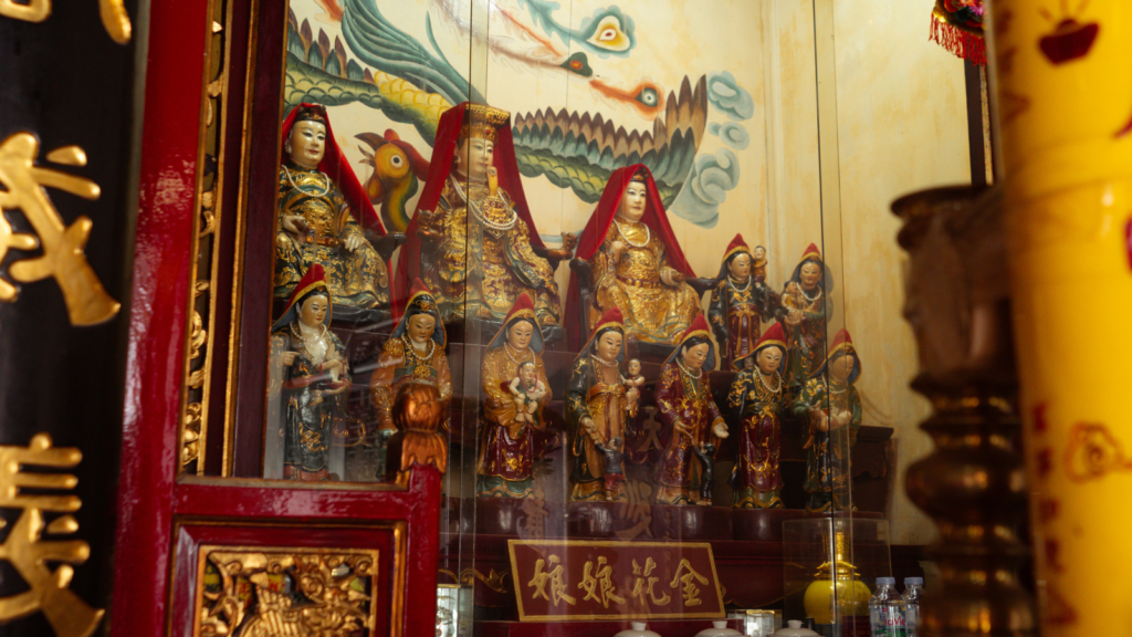 Twelve Midwives shrine at Fujian Assembly Hall in Hoi An