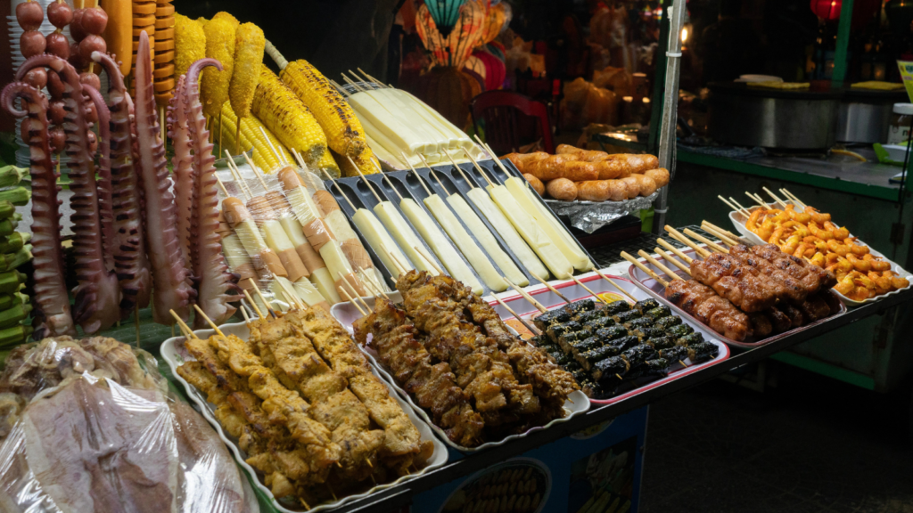 Street food at Hoi An Night Market