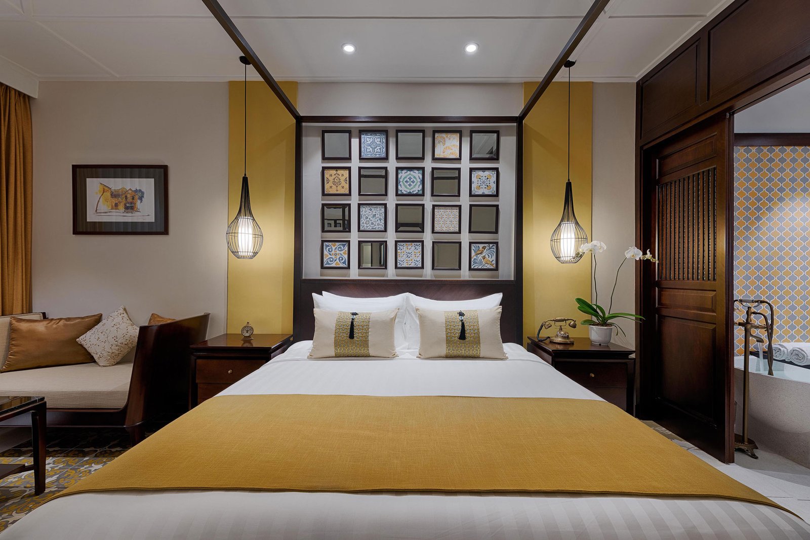 Junior Suite bedroom detail