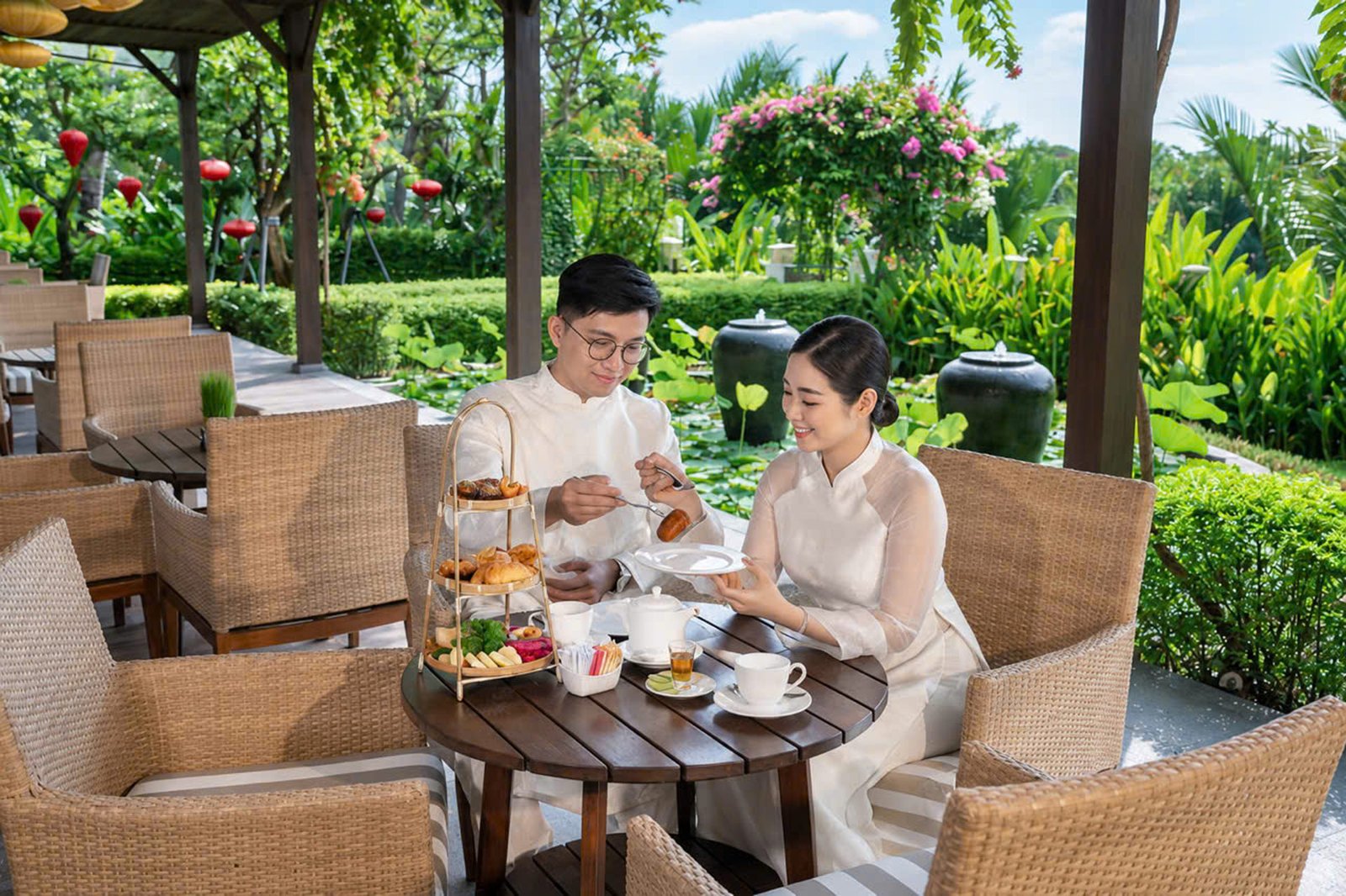 Afternoon Tea Together at Little Oasis Hoi An