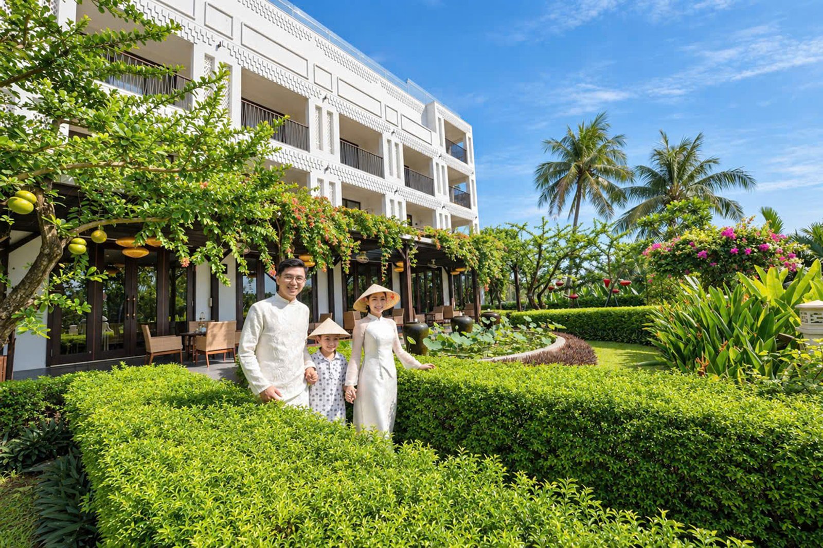 A Walk Through the Gardens at Little Oasis Hoi An