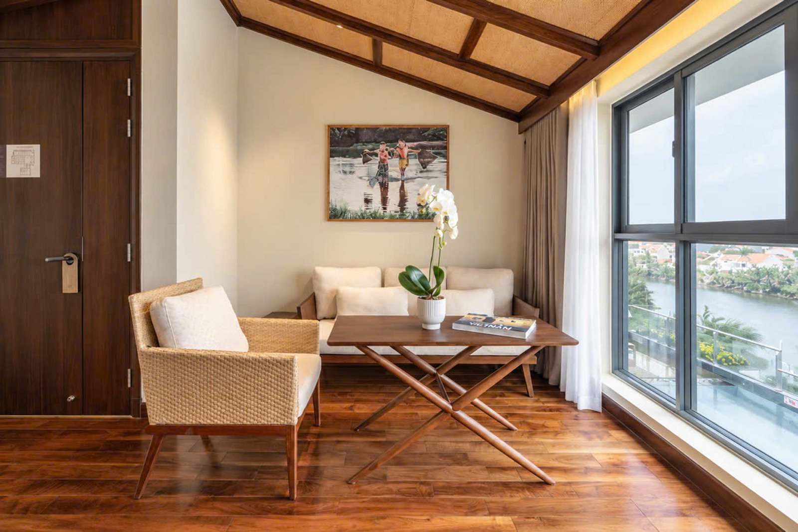 The Riverside Sitting Room at Little Oasis Hoi An
