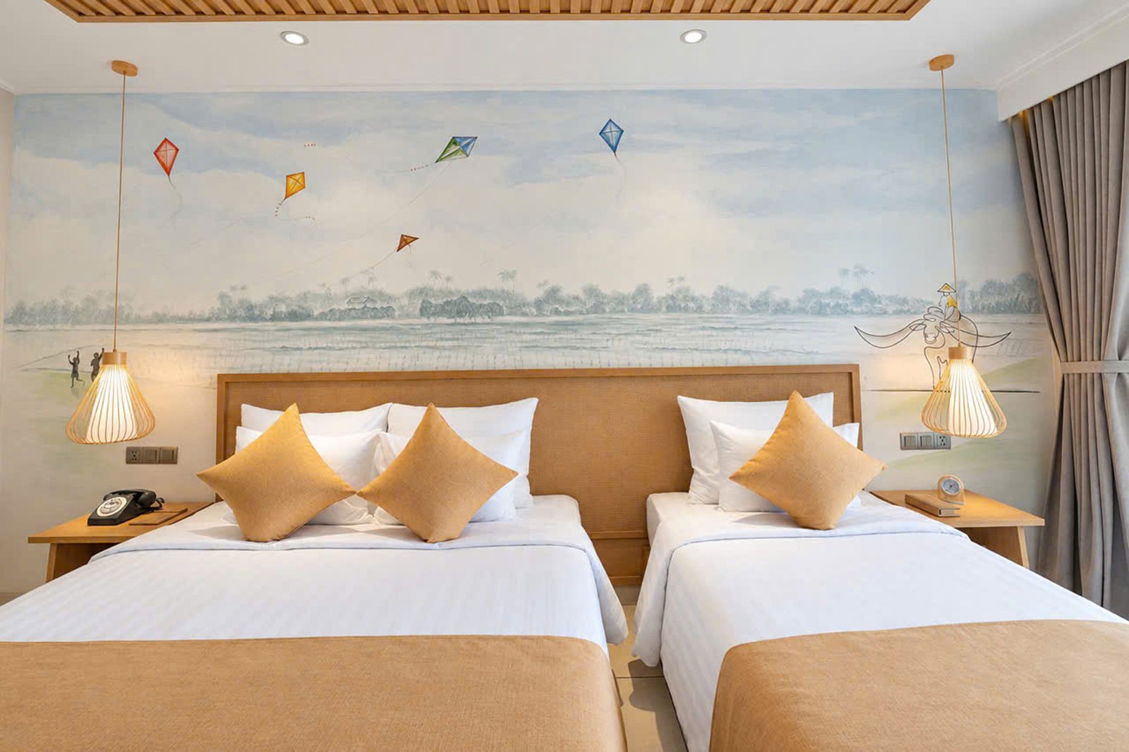 Twin Beds, Shared Comfort at Little Oasis Hoi An