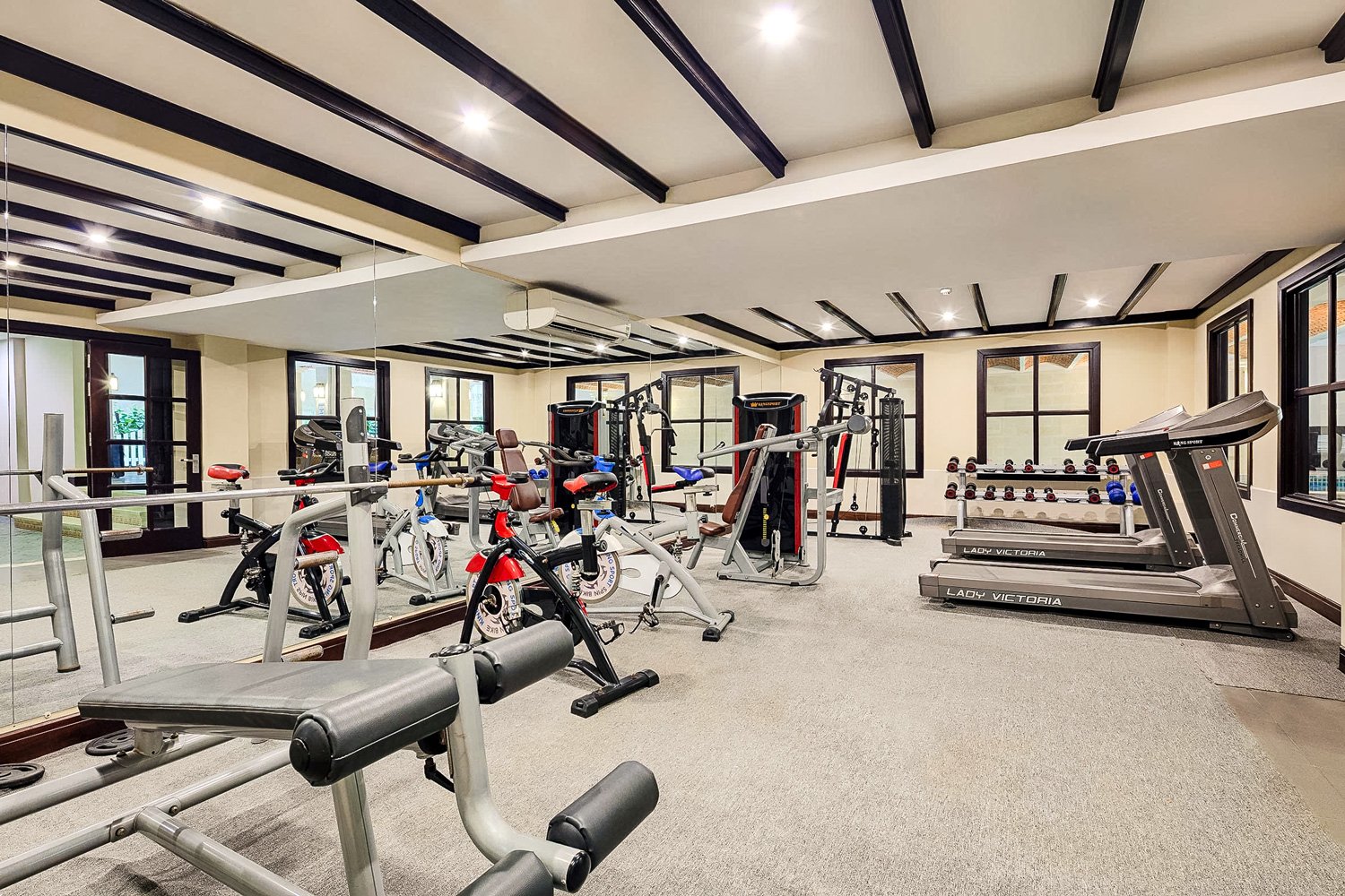 Fitness centre at Little Riverside Hoi An