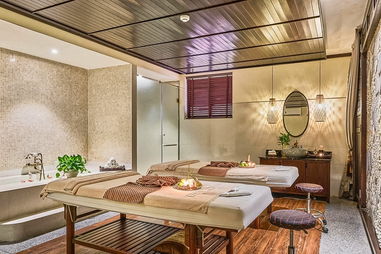 Private spa treatment room at Little Riverside Hoi An